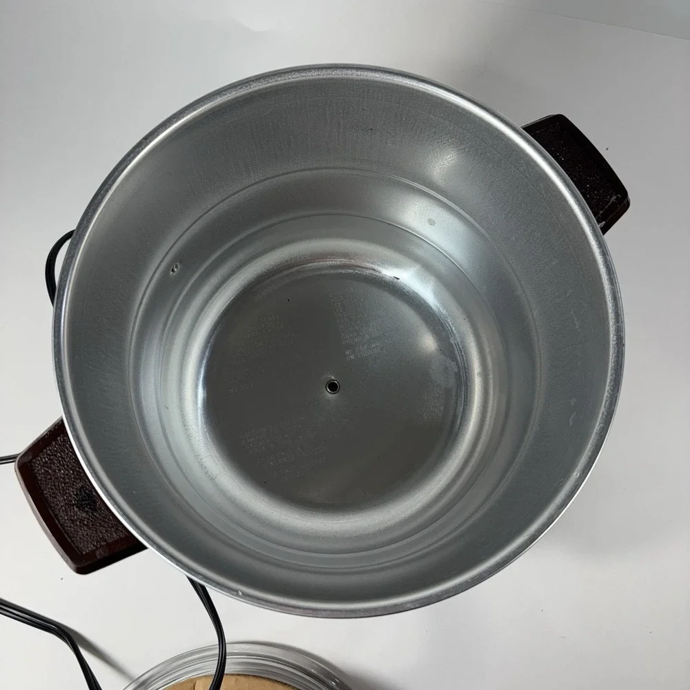 Hamilton‎ Beach 415HD Slow Cooker 4Qt Herb Garden Vintage Removable Crock